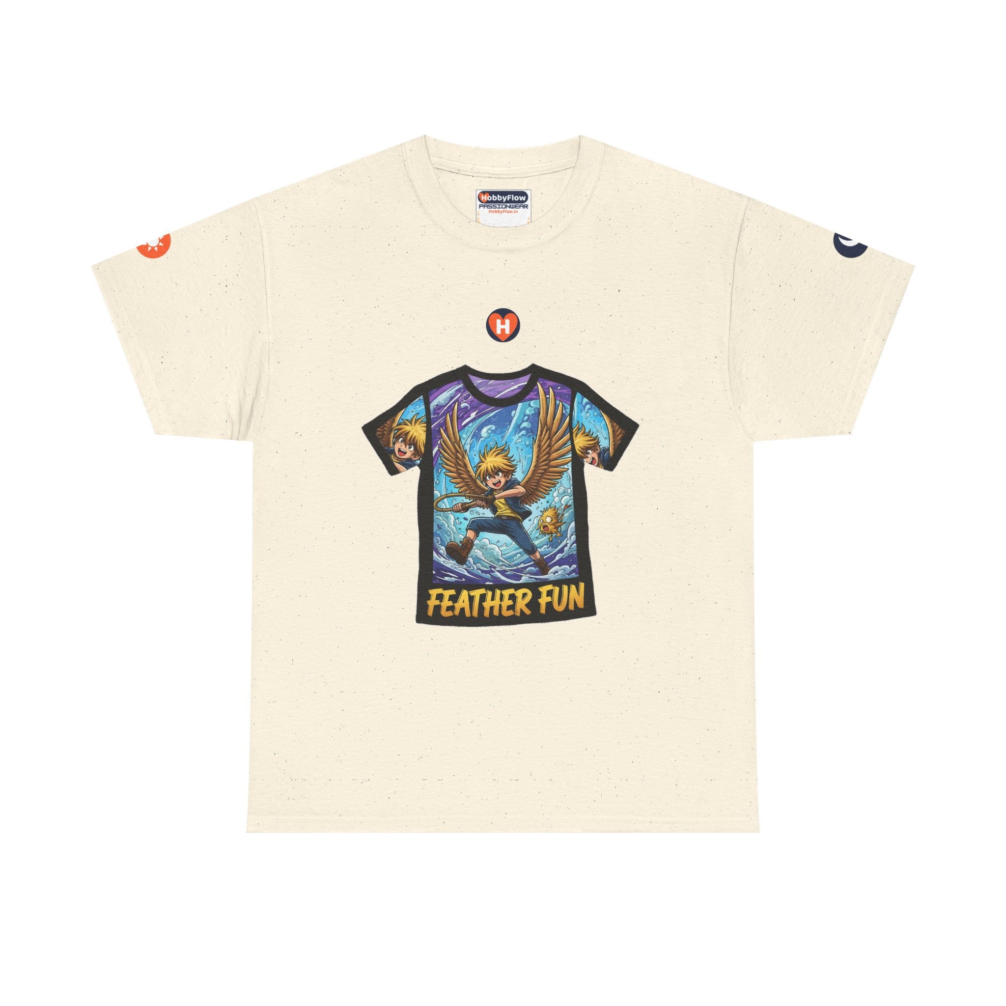 HobbyFlow #273 Bird feeding Tee - Essential Gardening & Nature Wear: Chirp in Cheer, Revel in Reverie!