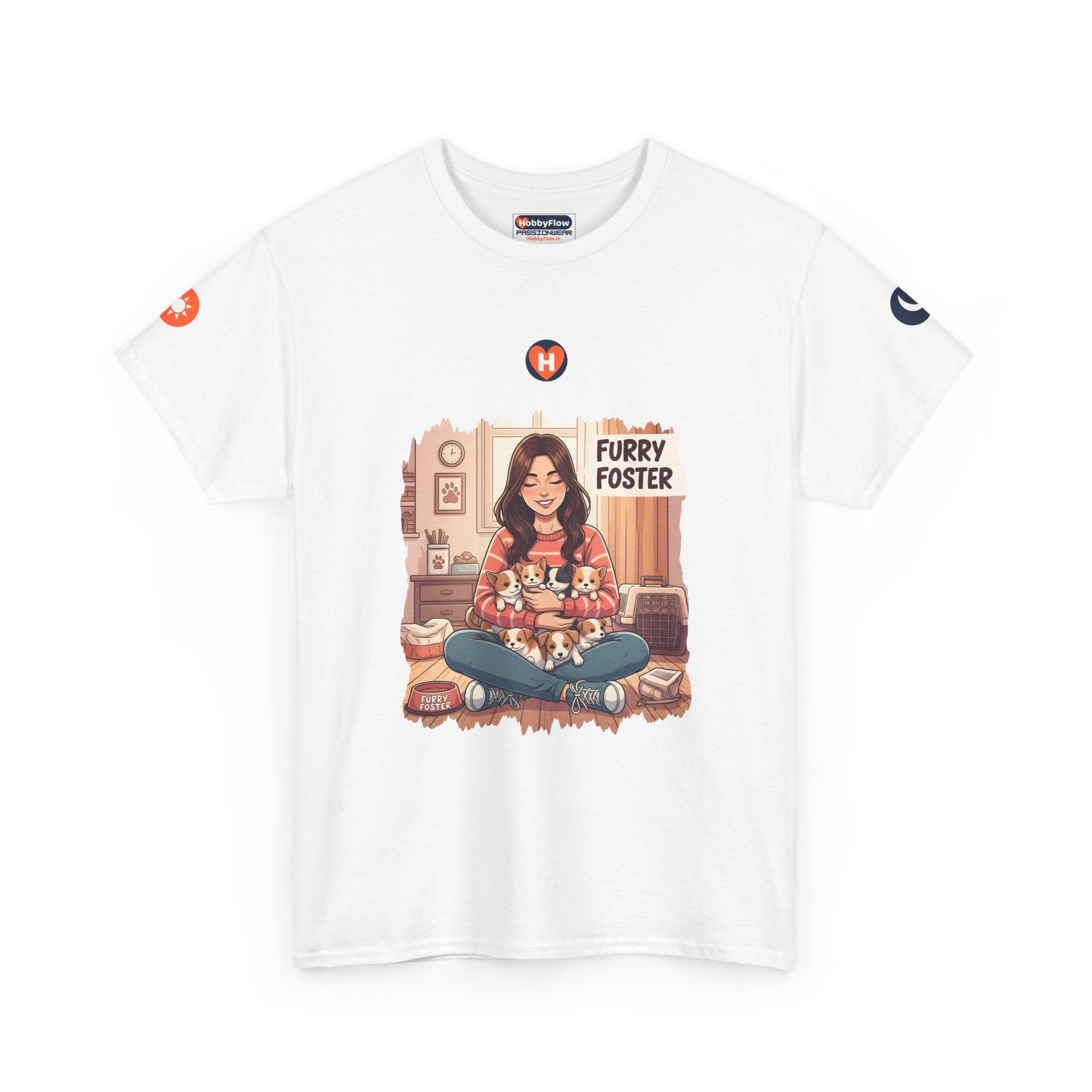 HobbyFlow #294 Pet fostering Tee - Essential Animals & Pets Wear: Cherish Whiskers, Nurture Nuzzles, Love Life!
