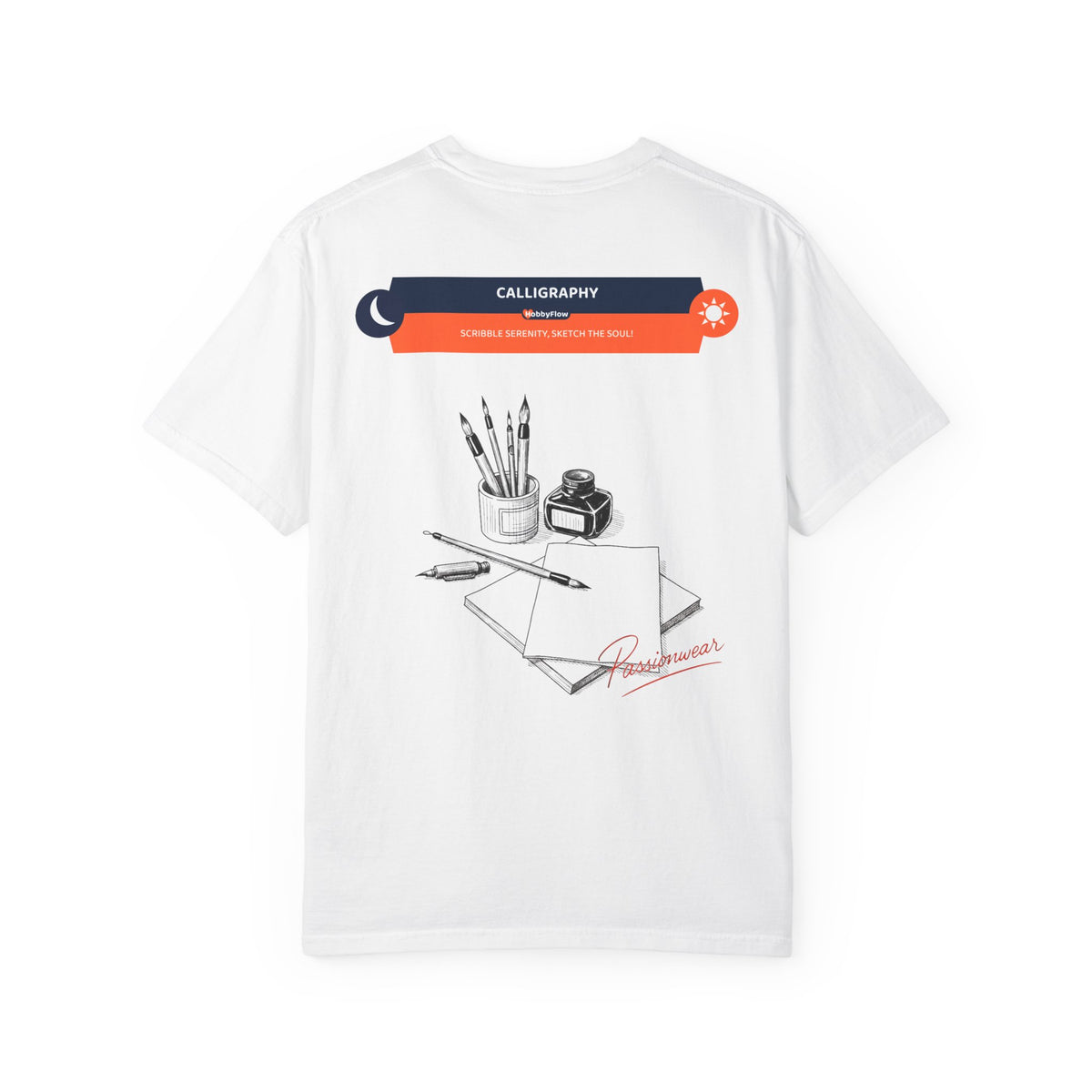 HobbyFlow Womens Essential Calligraphy Passionwear