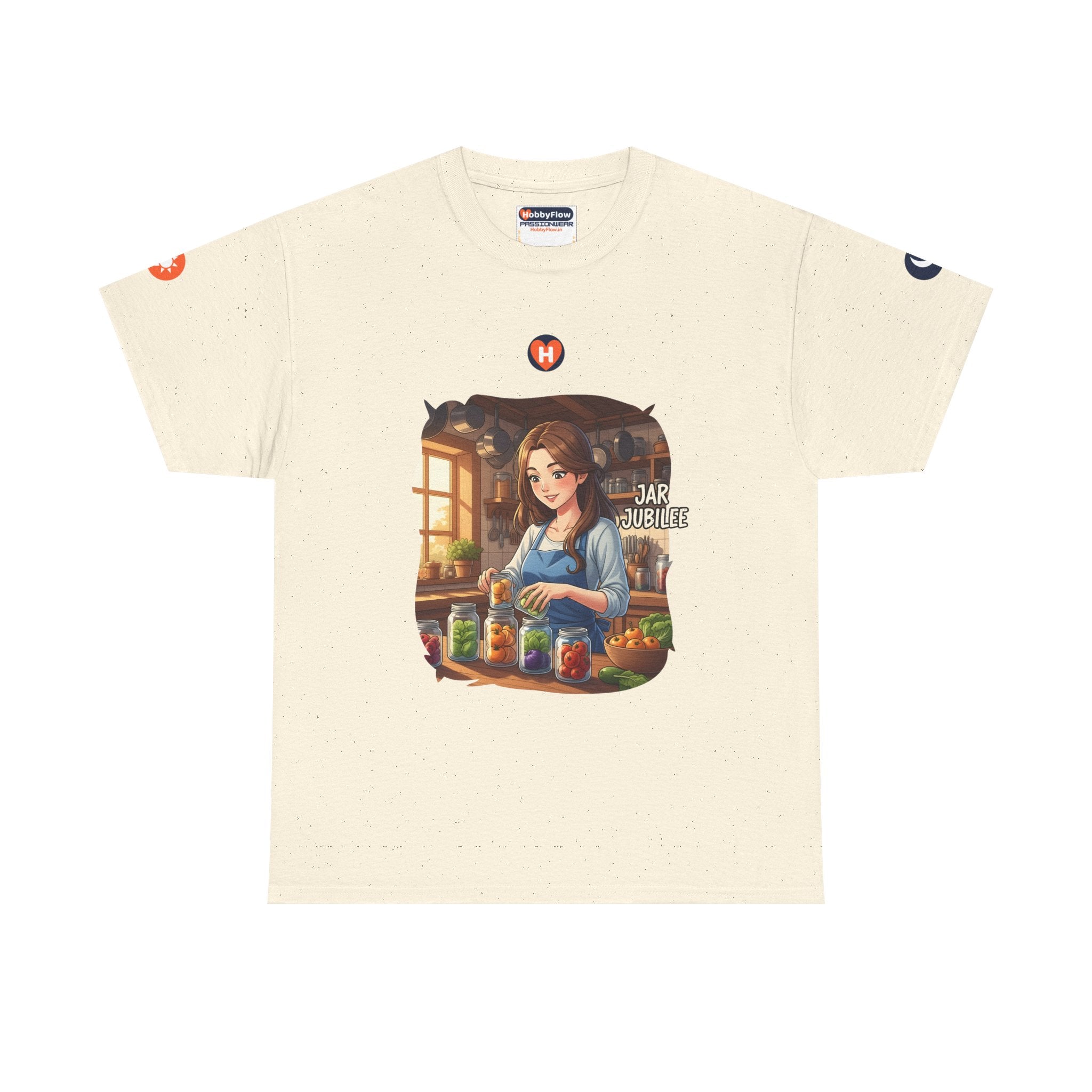 HobbyFlow #239 Canning Tee - Essential Food & Drink Wear: Savor Time, Sip the Preserved!