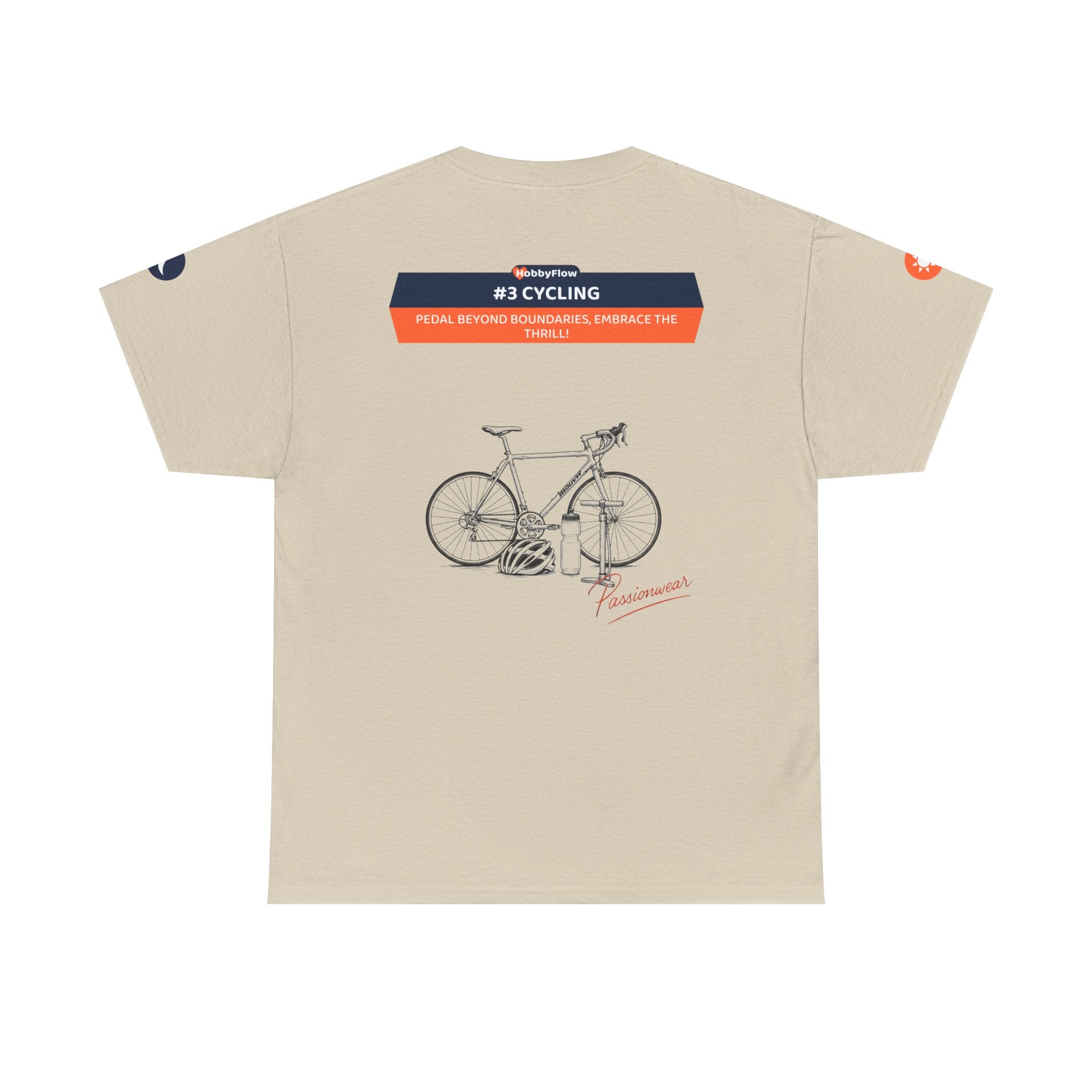 HobbyFlow #3 Cycling Tee - Essential Sports & Adventure Wear: Pedal Beyond Boundaries, Embrace the Thrill!